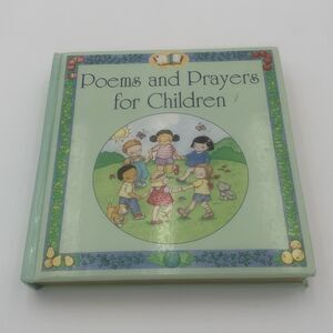 Poems And Prayers For Children Book Gold Color Edging Lynne Suesse 384 pages